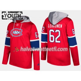Lasten NHL Montreal Canadiens Artturi Lehkonen 62 N001 Pullover Hooded Sweatshirt